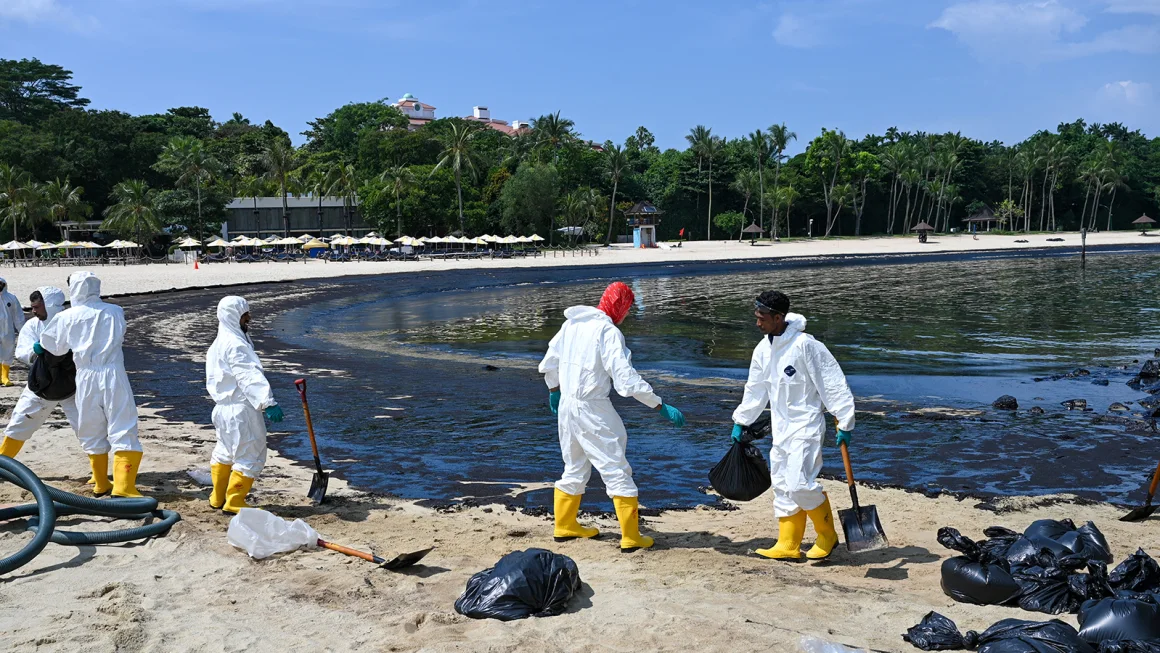 Unraveling the Singapore Oil Spill Disaster